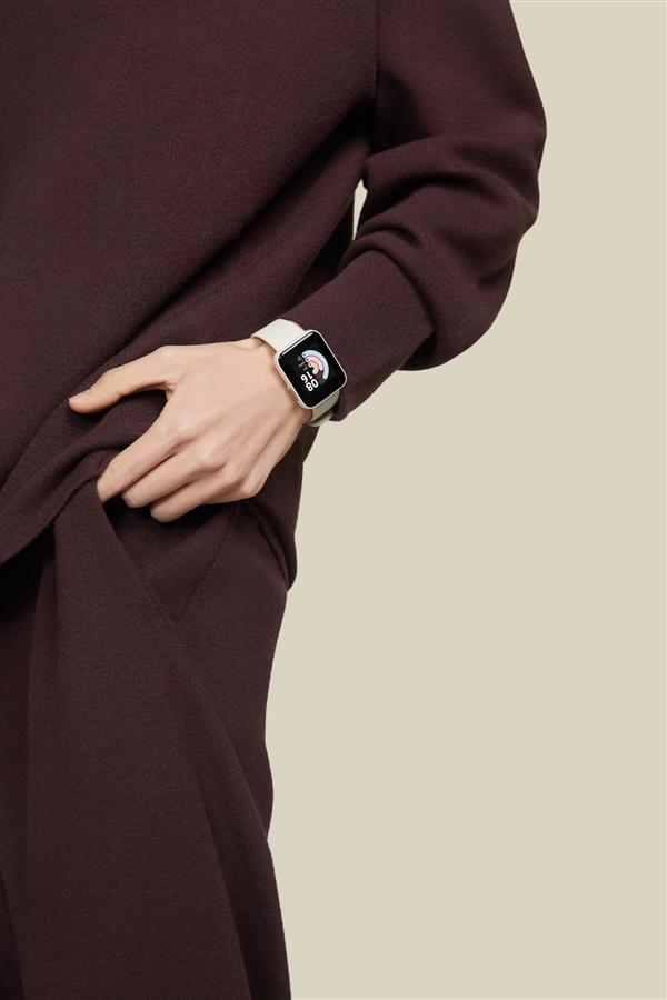 Redmi Watch小方屏智能手表发布：35克至轻、首发269元