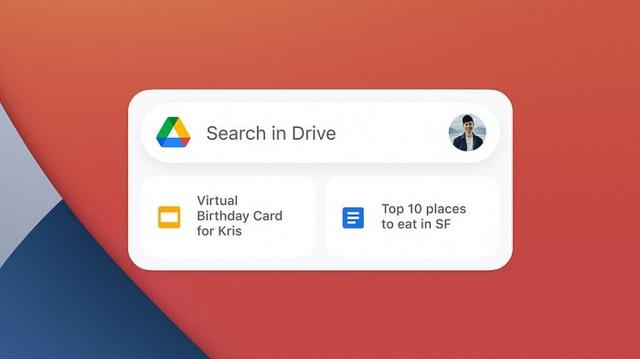 iOS端Gmail/Google Drive/Google Fit更新：添加小部件支持