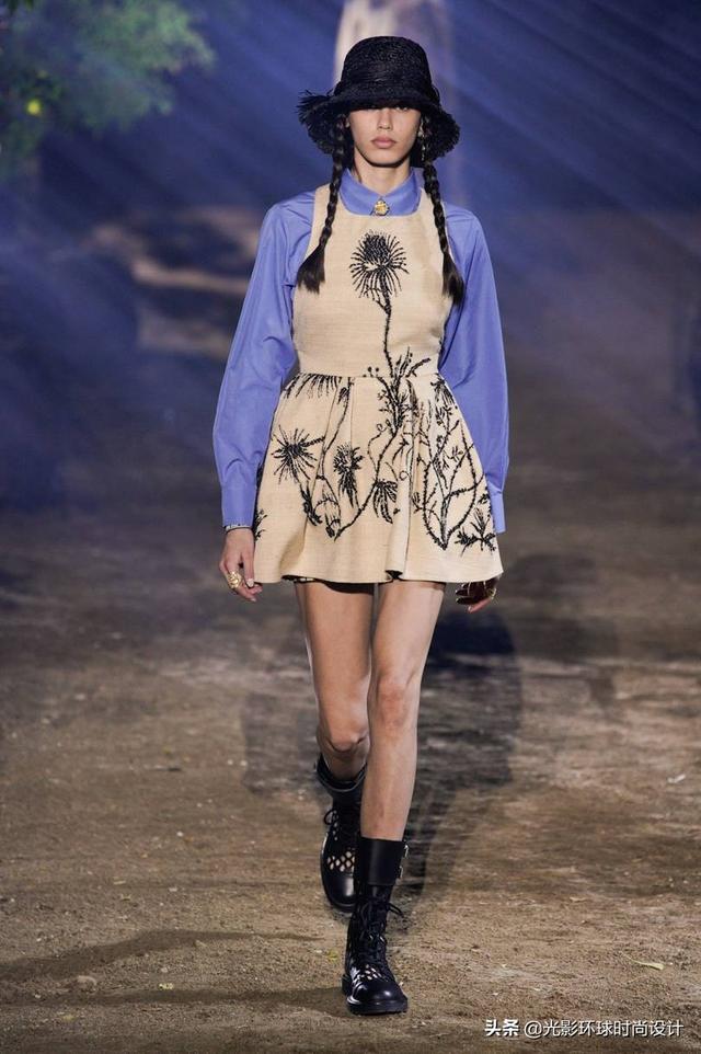 最时尚Christian Dior 2020春夏系列-贴近自然的森林秀