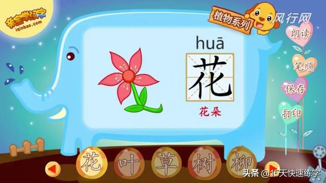 「你的育儿经」幼儿快速识字动画视频(1240常用字)