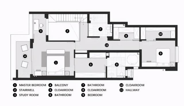 下沉式客厅+小花园，这个300㎡复式的家太治愈了吧