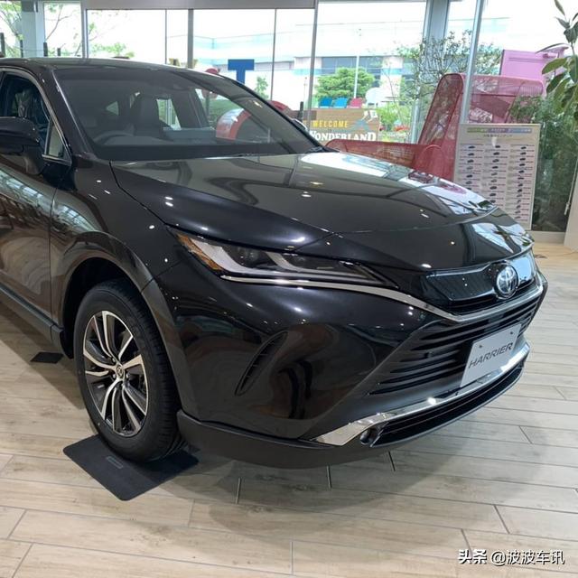 全新丰田harrier(海利亚)到店实拍,未来将会国产