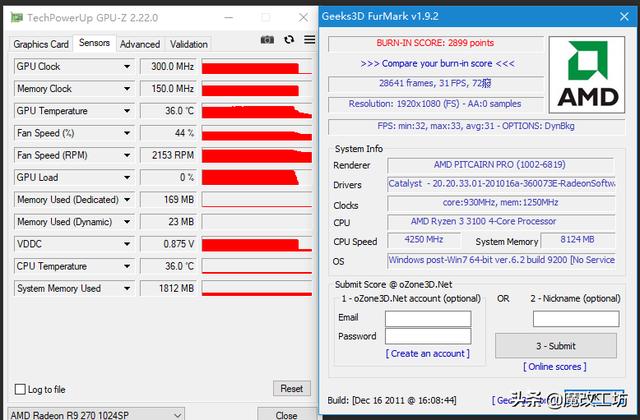 240元包邮AMD R9270 4G显卡，原来新疆盛产好显卡