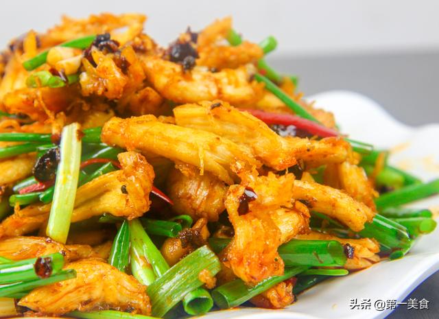 肉丝分明才入味，3步做出豉香手撕鸡，这盘鸡好吃还吃不胖