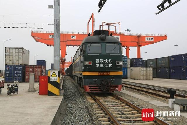 国际|50万米高空看成都国际铁路港生长史