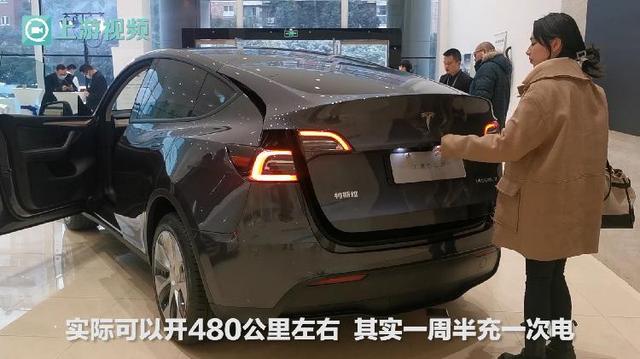 特斯拉model y来了 订购最快春节后提车