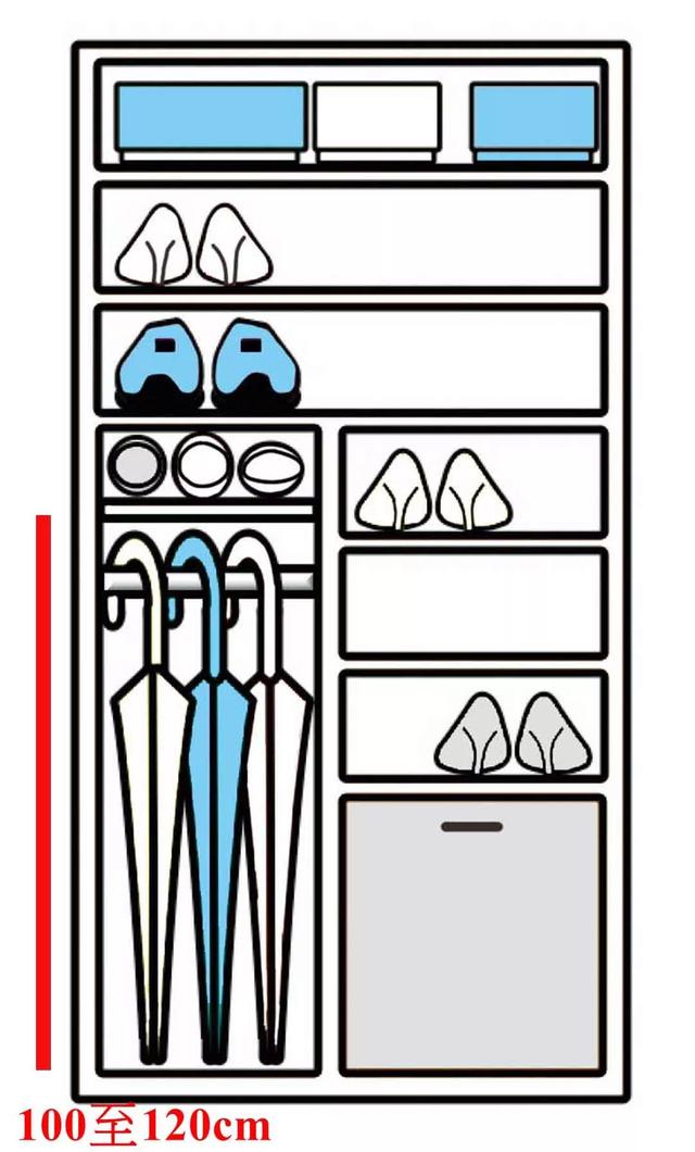 再买10个收纳箱，也比不上人家这样设计衣柜、鞋柜！效果图附上