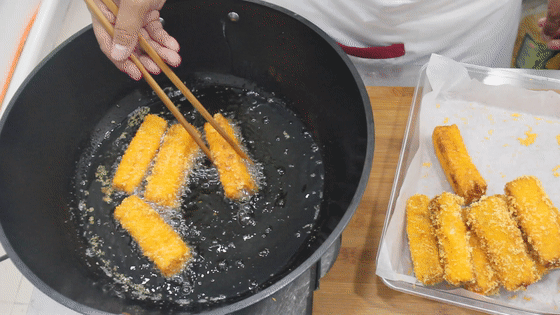 脆皮香蕉|脆皮香蕉多加一步，香蕉个个金黄酥脆，吃一口就上瘾，当零食超赞