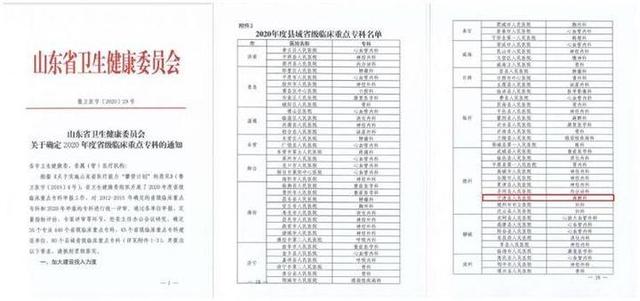 宁津县人民医院麻醉科获评省级临床重点专科