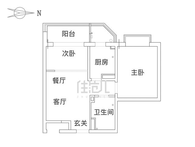 53㎡小户型住下三代人，有娃之家也能入住一年0杂物