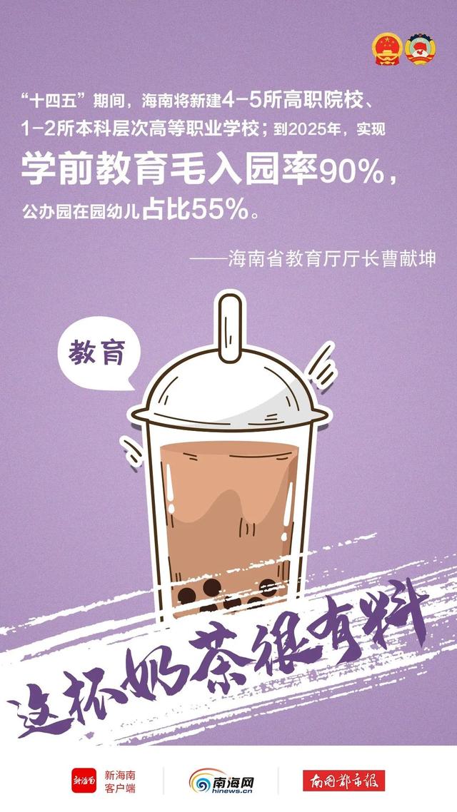 奶茶|海南两会上超有料的“奶茶”，我们打包给