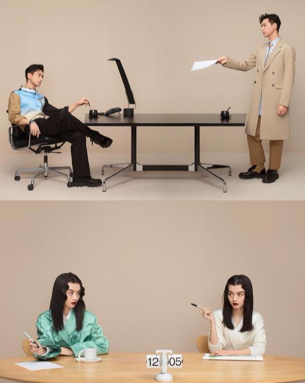 【时尚探究社】李现春夏同框，白西装、白裙子，真是CP感爆棚