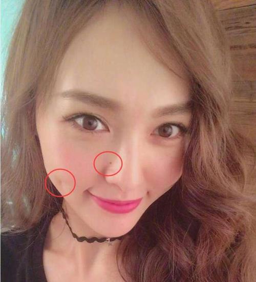 如果心有颜色|脸上有痣的四位女明星，杨丞琳的最明显，刘诗诗的很难看出来