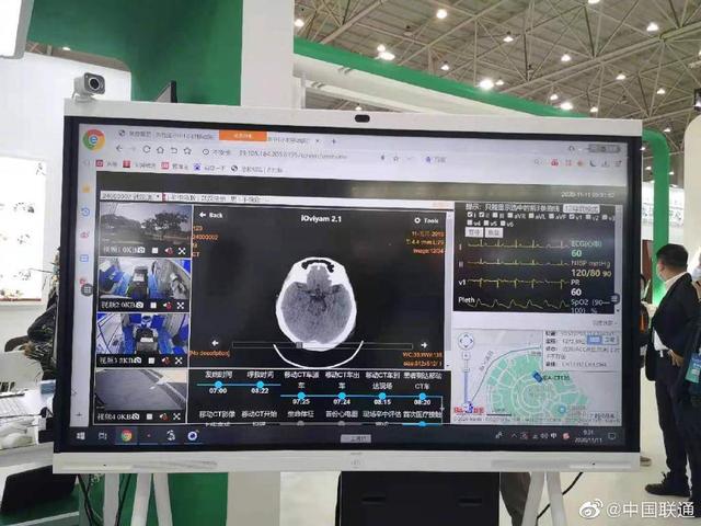 助力“黄金生命线”！中国联通5G移动卒中单元亮相武汉健博会