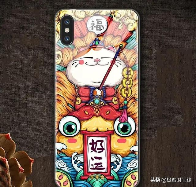 当彩绘与中国风不期而遇，这样的苹果手机壳时尚又个性