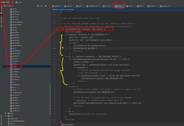 HFL Redis_10_set类型底层存储数据结构