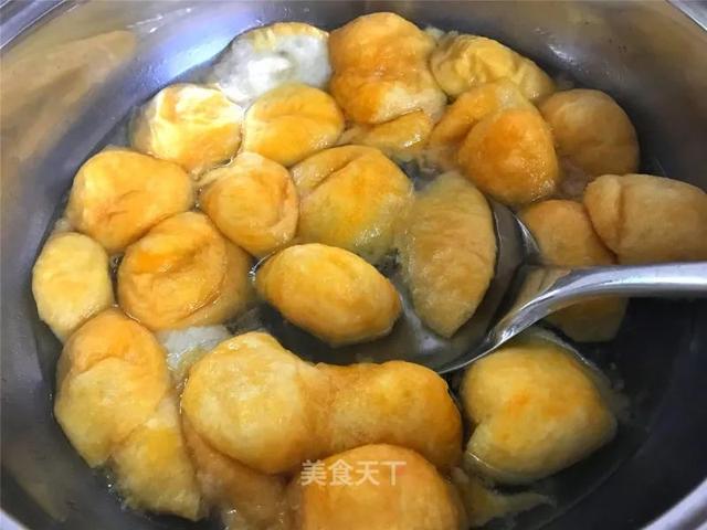 干饭人超爱的油面筋做法！软嫩有韧劲，咬一口就会爆汁！超下饭