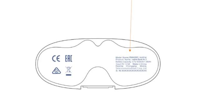 realme Buds Air 2通过FCC认证 配400mAh充电盒