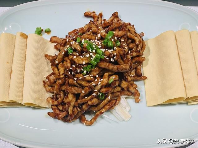 京酱肉丝，咸甜入味超美味的家常菜，学会自己在家做，不比饭店差