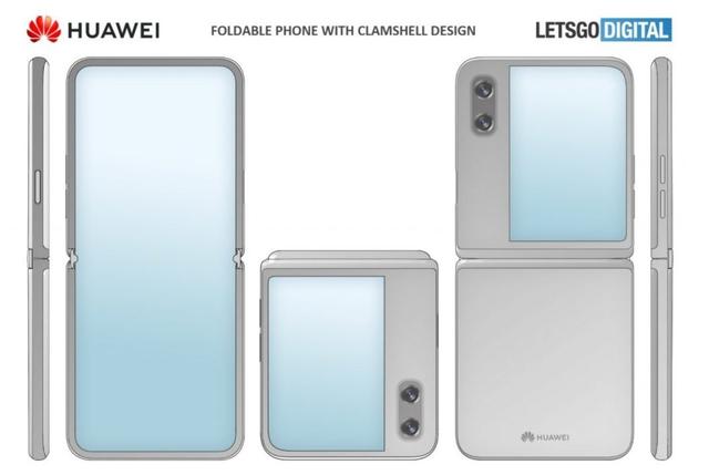 华为折叠屏新机曝光，内折叠设计，真正的全面屏