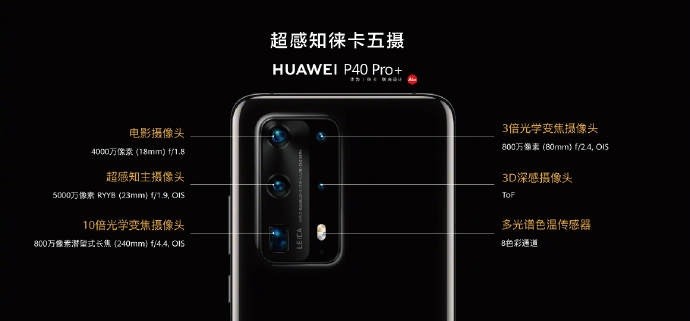 『太平洋电脑网』5G智能手机华为P40 Pro+发布：顶配版售价有惊喜寓意