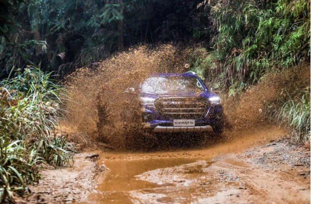 泥里水里一路陪你，随长安凯程F70一起玩转南川森林越野公园