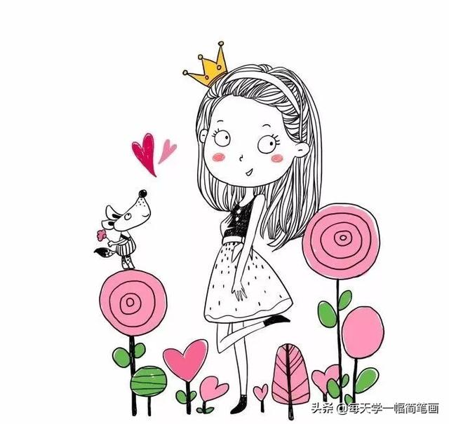 超级宝妈▲这么多可爱的小女孩每一个都很爱啊快收藏了慢慢画