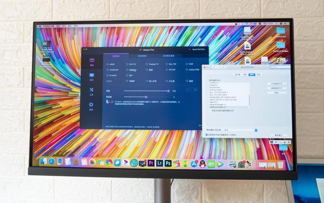 macOS+Win通吃，明基双雷电3显示器PD2720U测评