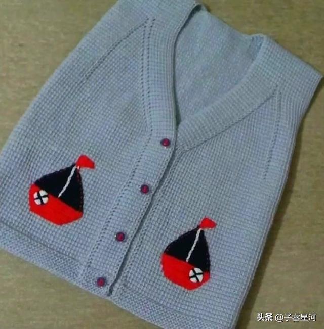 超级宝妈▲多款适合春季穿的幼儿开衫、背心，漂亮又可爱，快来织一件吧