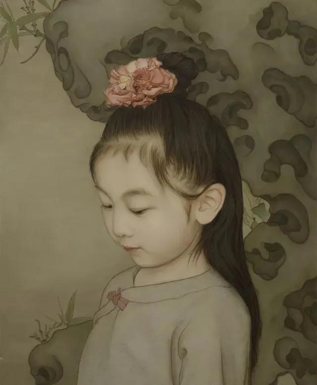 [你的育儿经]美翻了！老爸把女儿画进国画，一天创作10小时，人民日报都在转发