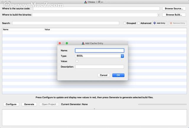 CMake for Mac(编译工具)