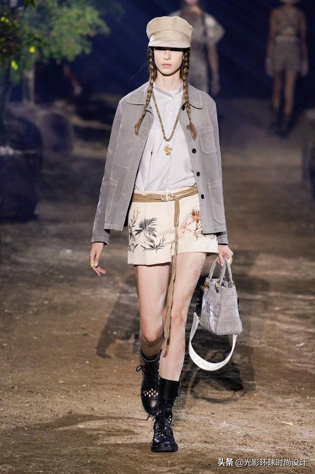 最时尚Christian Dior 2020春夏系列-贴近自然的森林秀