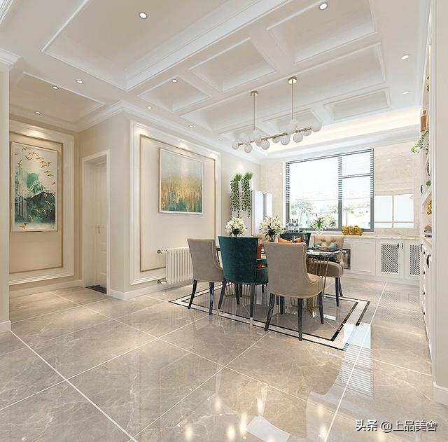 忍不住晒晒表哥家的美式风装修，全屋精致耐看，被客厅设计迷住了