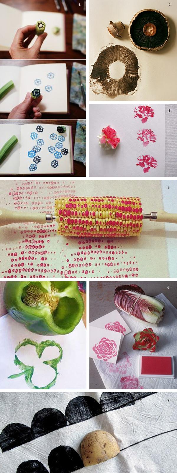 『超级宝妈』周末亲子时光,带孩子玩「蔬菜画」,材料简单作品惊艳