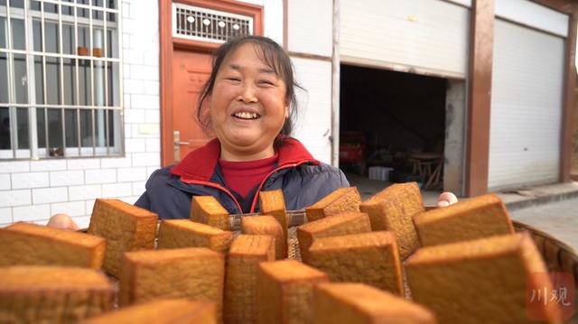 豆腐干|视频｜广元：虎跳豆腐干里的烟火年味
