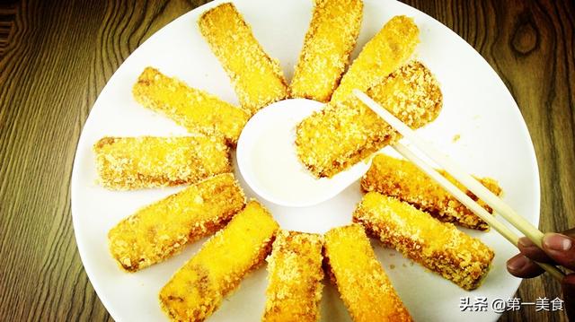 脆皮香蕉|脆皮香蕉多加一步，香蕉个个金黄酥脆，吃一口就上瘾，当零食超赞