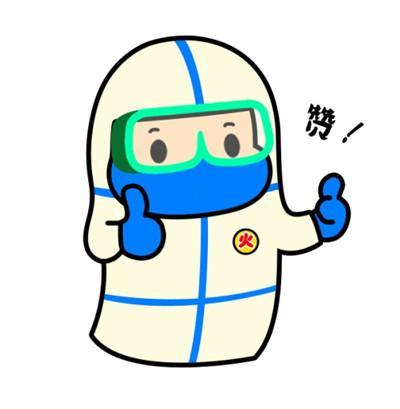 先后设计了多个漫画形象和30多个表情符号,反复征求医护人员意见建议