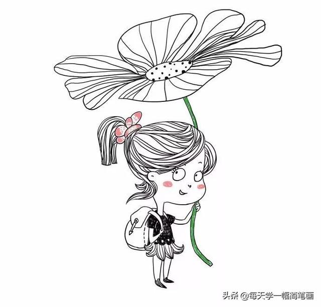 超级宝妈▲这么多可爱的小女孩每一个都很爱啊快收藏了慢慢画