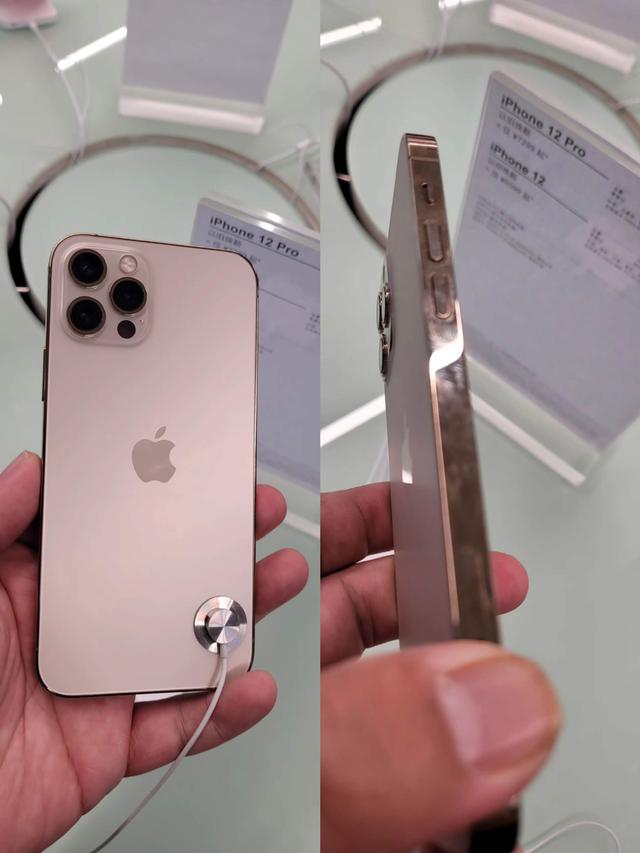 iPhone12真机探店：三小时的新机，音量键已被刮花