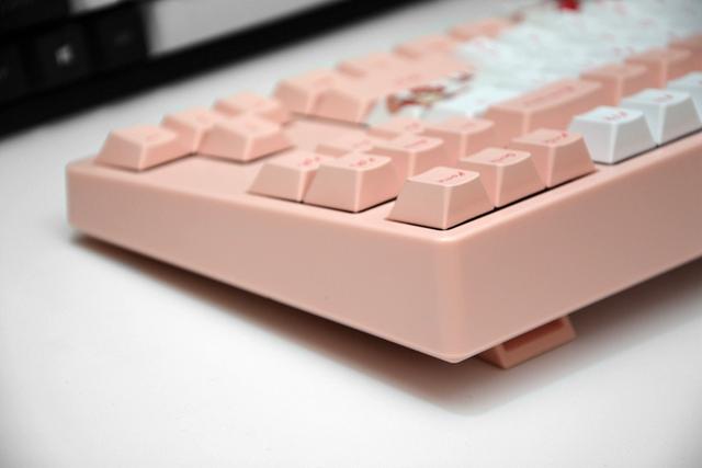 开啤酒小姐姐同款面具，ikbc白无垢樱花机械键盘开箱体验