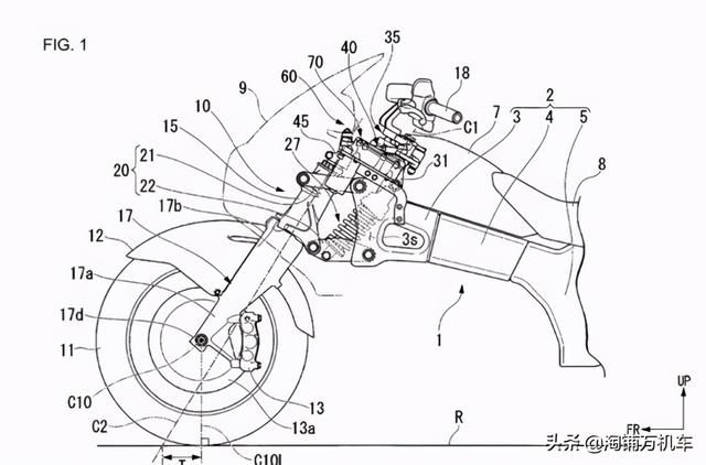 本田的黑科技又来了 摩托车自动驾驶专利被曝光