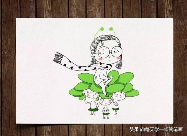 超级宝妈▲这么多可爱的小女孩每一个都很爱啊快收藏了慢慢画