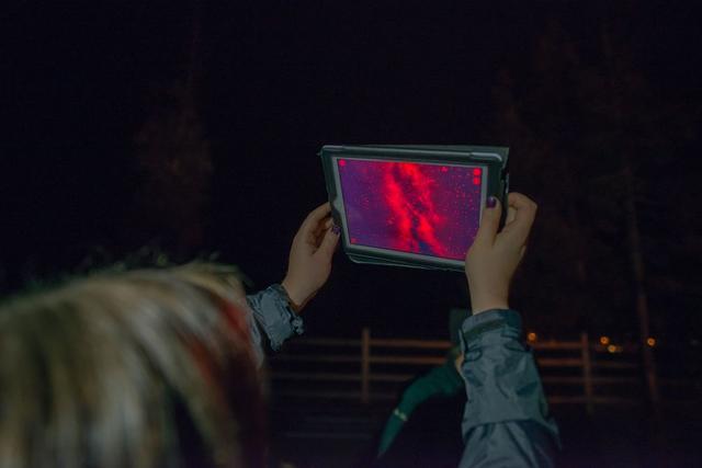 [旅行柚子君]在加拿大的星空下，闪耀女神的光芒吧