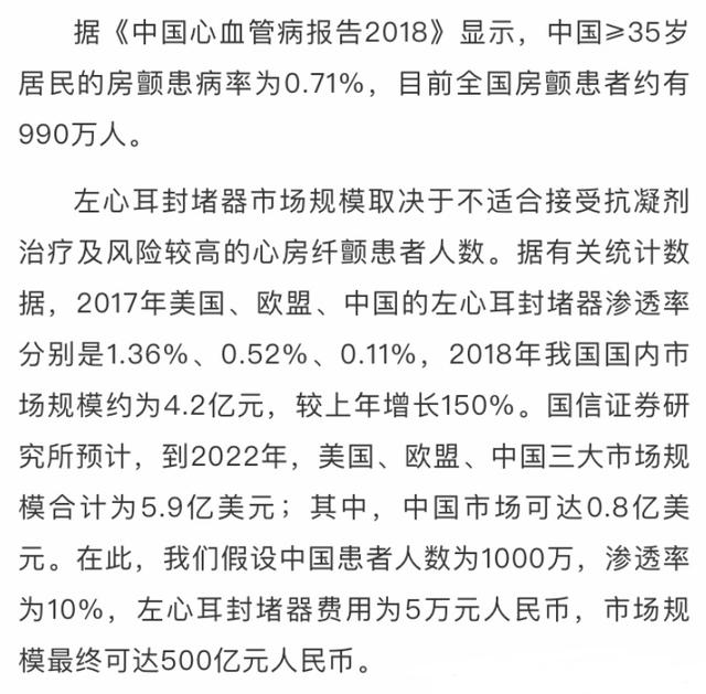 渗透率0.1%、同行业仅9家，信立泰进入一个500亿市场蓝海