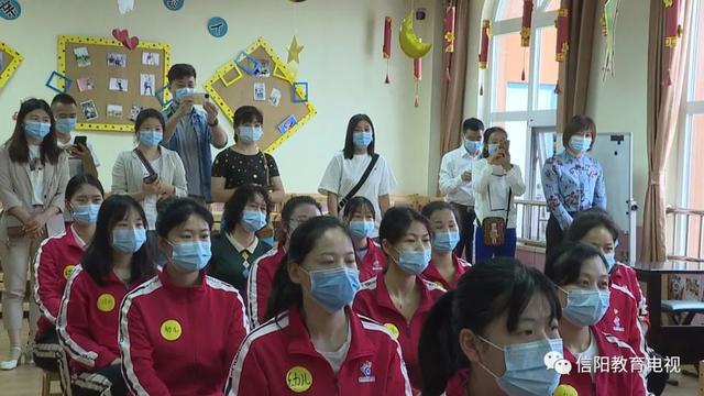「超级宝妈」迎接“萌兽”回归 信阳市百花幼儿园举行开学疫情防控应急演练