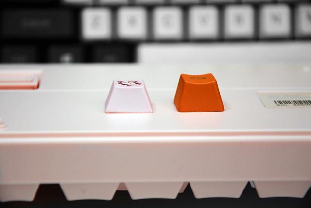 开啤酒小姐姐同款面具，ikbc白无垢樱花机械键盘开箱体验