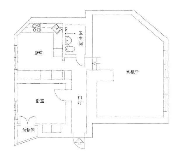 邻居花6万装修的75平米现代风格，比我家10万的都好