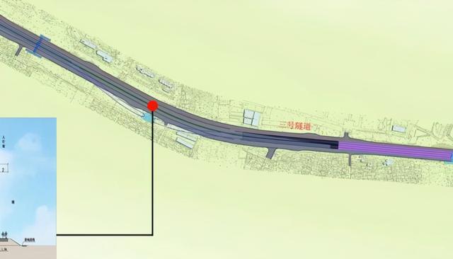 彩虹快速路西延工程隧道主线路已通车