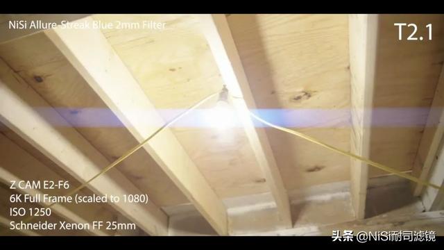 「测评」美国独立电影制作人测试NiSi蓝色拉丝滤镜