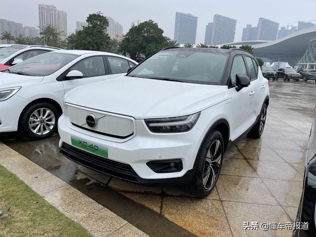 探馆｜对抗Model Y几分胜算？XC40纯电版现身海口车展